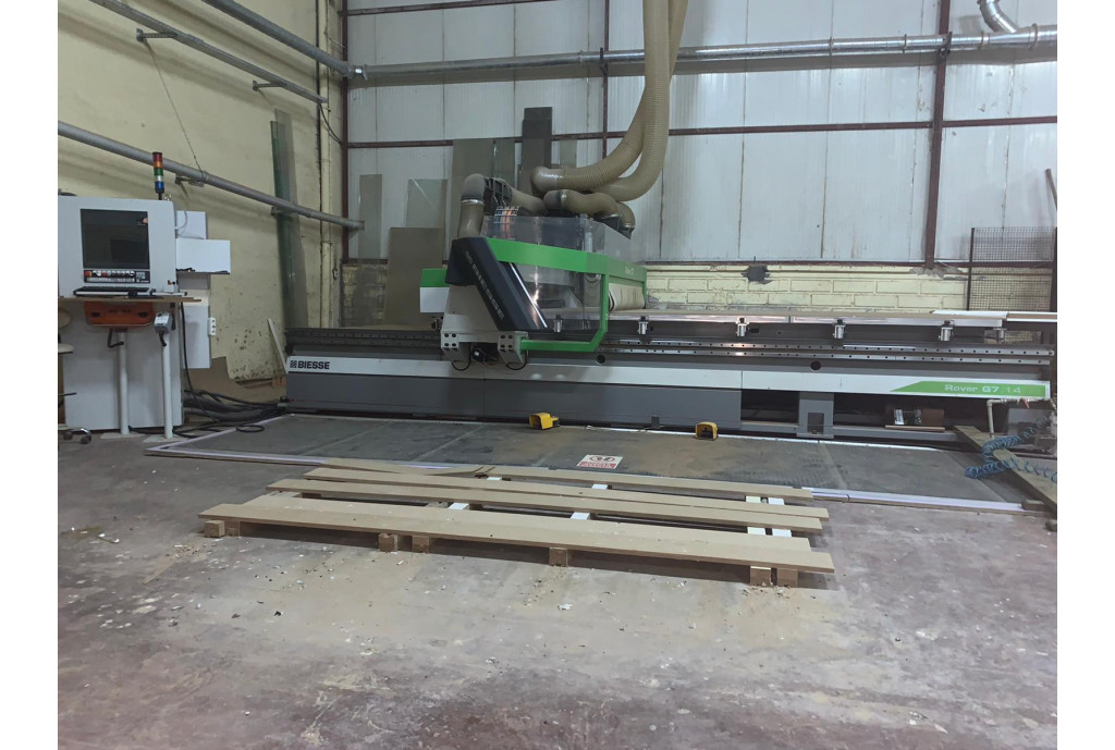 BİESSE ROVER G7 ÇİFT TABLA Fırsat Makinesi