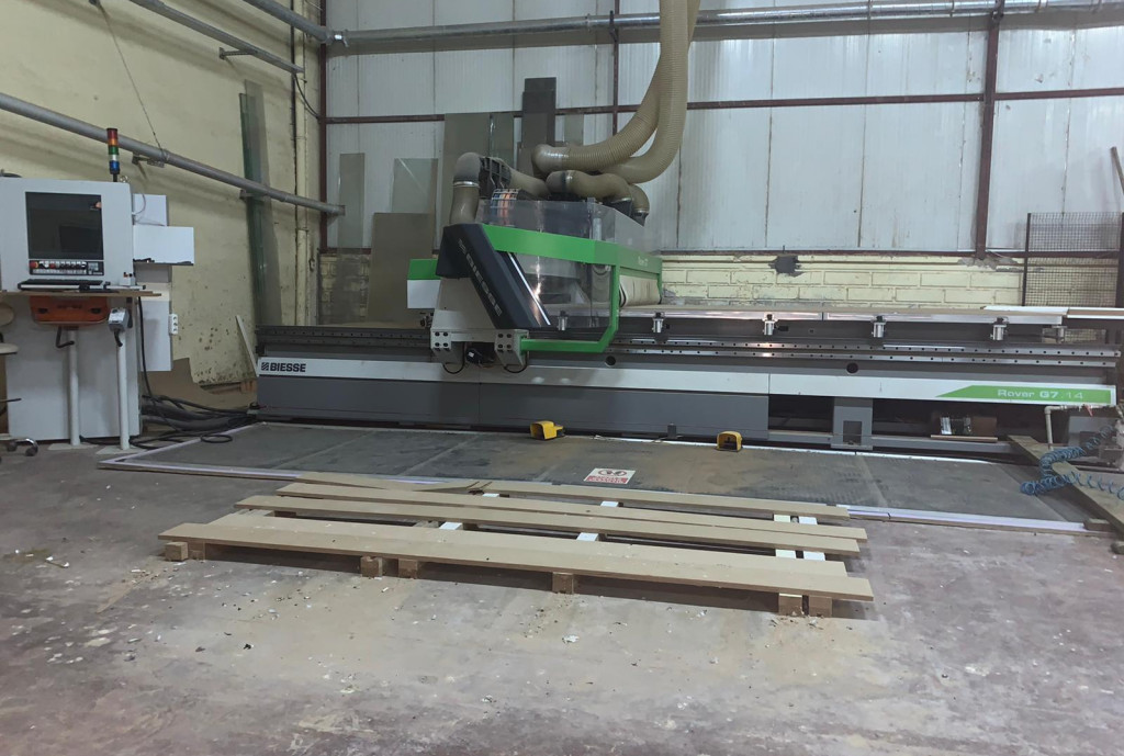 BİESSE ROVER G7 ÇİFT TABLA Fırsat Makinesi